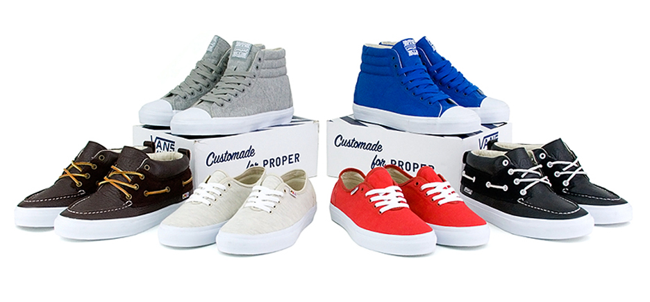 vans-proper-sneakers-2 Vans x Proper Holiday '08 Collection