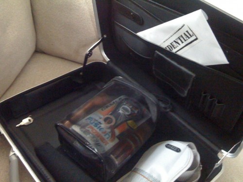 Gillette Briefcase Contents Gillette Briefcase Contents