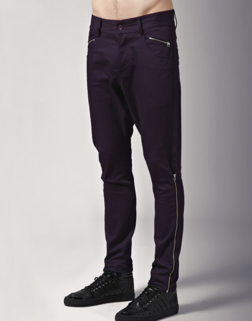 Unconditional Side Zip Carrot Jeans